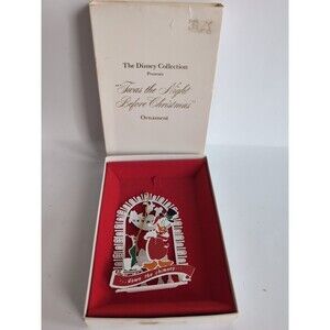 Disney Twas the Night Before Christmas Ornament Scrooge Down the Chimney Vtg